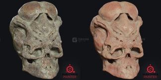 17个有机生物皮肤SP智能材质球