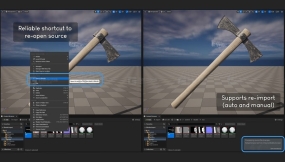 【UE】blender文件导入UE