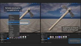 【UE】blender文件导入UE