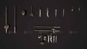 【UE5.3】卡莫-道具武器 近战武器  Kamo-Prop Weapon Melee Weapons