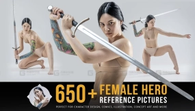 650+女英雄参考图片 650+ Female Hero Reference Pictures
