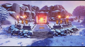 【UE】风格化雪景  Stylized Snowy Landscape