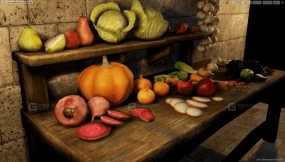 【UE】中世纪水果与蔬菜  Medieval Fruits And Vegetables