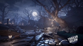 【UE】墓地（公墓，风格化墓地，风格化公墓，模块化墓地）  Graveyard (Cemetery, Stylized Graveyard, Stylized Cemetery, Modular Graveyard)