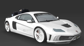 维斯托萨超级跑车 - Vistosa Supercar 3D model-69