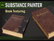 Substance 3D Painter ！制作旧书纹理 ！