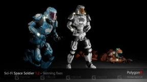 【UE】科幻太空士兵  Sci Fi Space Soldier