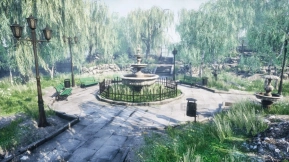 【UE】公园照片扫描资产  Park Photo Scanned Assets
