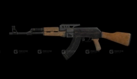 AK47 HR 3D model