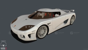 柯尼塞格CCXR - Koenigsegg CCXR 3D model-54
