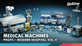 【UE】医院道具第四卷 - 医疗设备  Hospital Props VOL.4 - Medical Machines