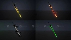 【UE】剑术特效  Sword FX