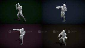 拳击动画 - Boxing Animations