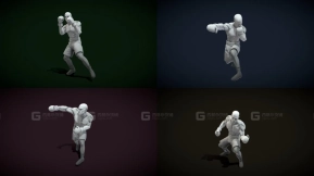 拳击动画 - Boxing Animations