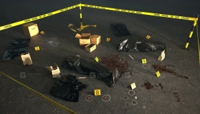【UE】犯罪现场资产  Crime Scene Assets