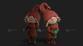 圣诞精灵女孩-Christmas Elf Girl