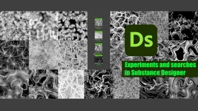 FX Map特效节点材质设计器生成器 Substance Designer, FX-map node - experiments and searches