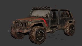 吉普 - Jeep 3D model-58