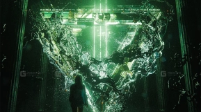 Max Hay出品的液体流体科技未来科幻场景模型 Liquid Sci-fi Blend File