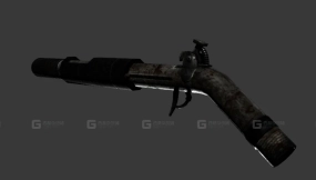 霰弹枪3D模型-29 - Shotgun 3D model-29