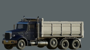 2008款肯沃斯T-800 - 2008 Kenworth T-800 3D model-56