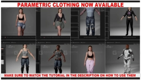 【UE】MetaHuman服装库 MetaWardrobe