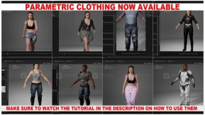 【UE】MetaHuman服装库 MetaWardrobe