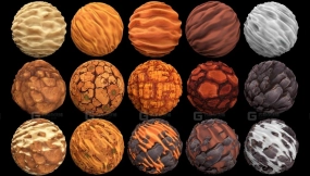 【UE】风格化沙漠纹理 - RPG环境  Stylized Desert Textures - RPG Environment