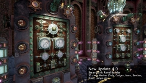 【UE】赛博蒸汽朋克博物馆  Cyber Steampunk Museum