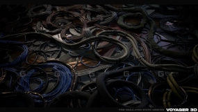 【UE】样条线缆套件 Vol.01  Spline Cable Kit Vol.01