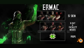 Ermac - 真人快打X Ermac   Mortal Kombat X