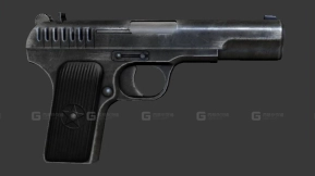 苏联TT手枪 - TT russian 3D model-32