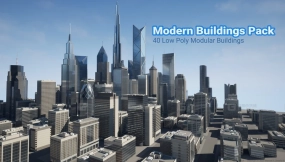 【UE】现代建筑套装  Modern Buildings Pack