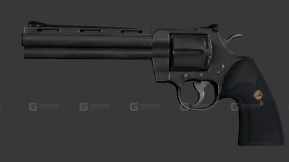 357马格南手枪 - 357 magnum 3D model-40