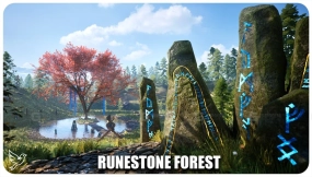 【UE5.1】符文石森林  Runestone Forest