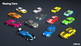 【UE】ARCADE低多边形超级车辆包