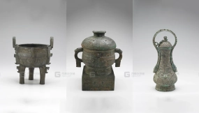 馆藏青铜器金银器图片参考素材 Collection bronze and gold silverware image reference materials