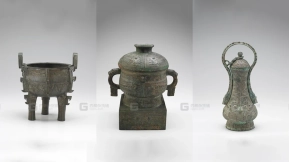 馆藏青铜器金银器图片参考素材 Collection bronze and gold silverware image reference materials