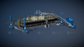 底层混凝土地面铺设机 Subfloor Concrete Paver (Unterbeton-Fertiger)