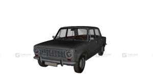 伏尔加2101 - VAZ 2101 3D model-52