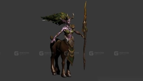 兽人-Lunara 3D model-0-0