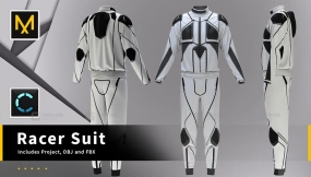 赛车服衣服外套夹克裤子 Racer Suit