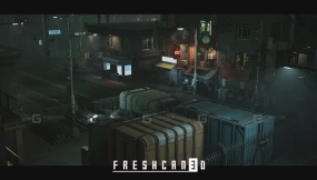 【UE】赛博朋克街道道具夜晚城市 Cyberpunk Night Street ( Cyberpunk Town, Cyberpunk Props , Night City )