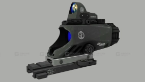 SS-Bravo-4瞄准镜 3D模型-35 SS-Bravo-4 3D model-35