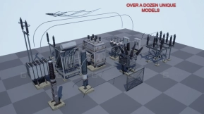 【UE】变电站  Electric Substation