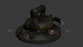 弯刀射击武器 Сaber shot 3D model-20