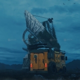 科幻移动信号车模型 Signal Lost C Sci-Fi Scene