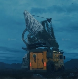 科幻移动信号车模型 Signal Lost C Sci-Fi Scene
