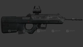 战术步枪-44 - Tactical rifle 3D model-44