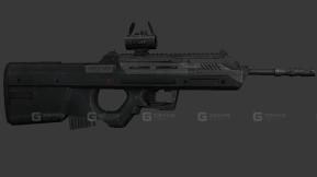战术步枪-44 - Tactical rifle 3D model-44